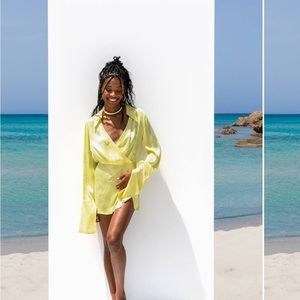 Rat & Boa Paloma Dress in Yellow